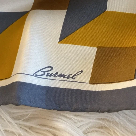 VINTAGE BURMEL scarf - Picture 5 of 10